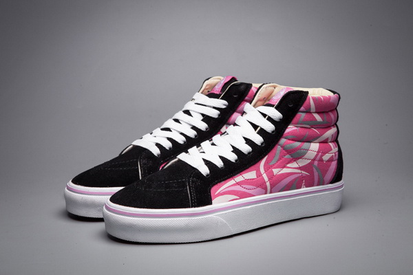 Vans High Top Shoes Women--200